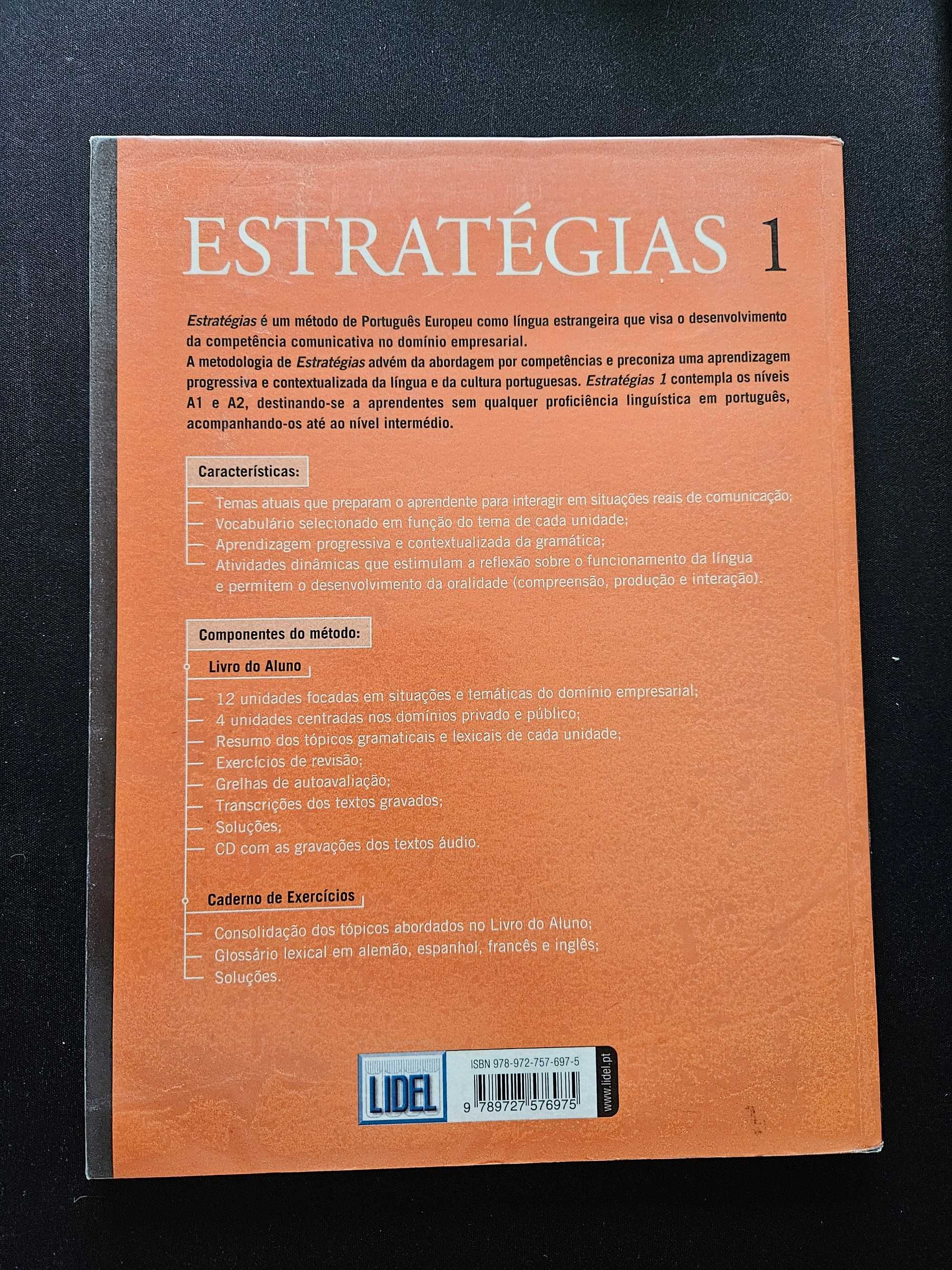 Estratégias 1 - Método de Português no Domínio Empresarial (Pack)