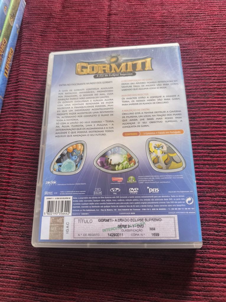 Gormiti coleção dvd