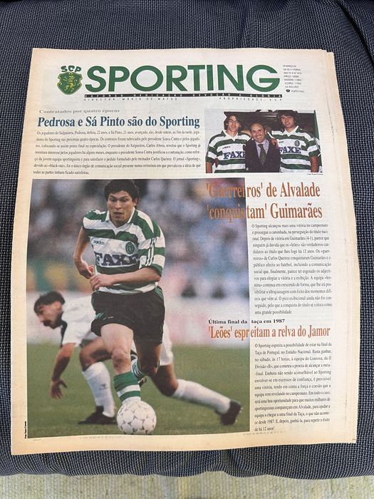 Jornais antigos SPORTING