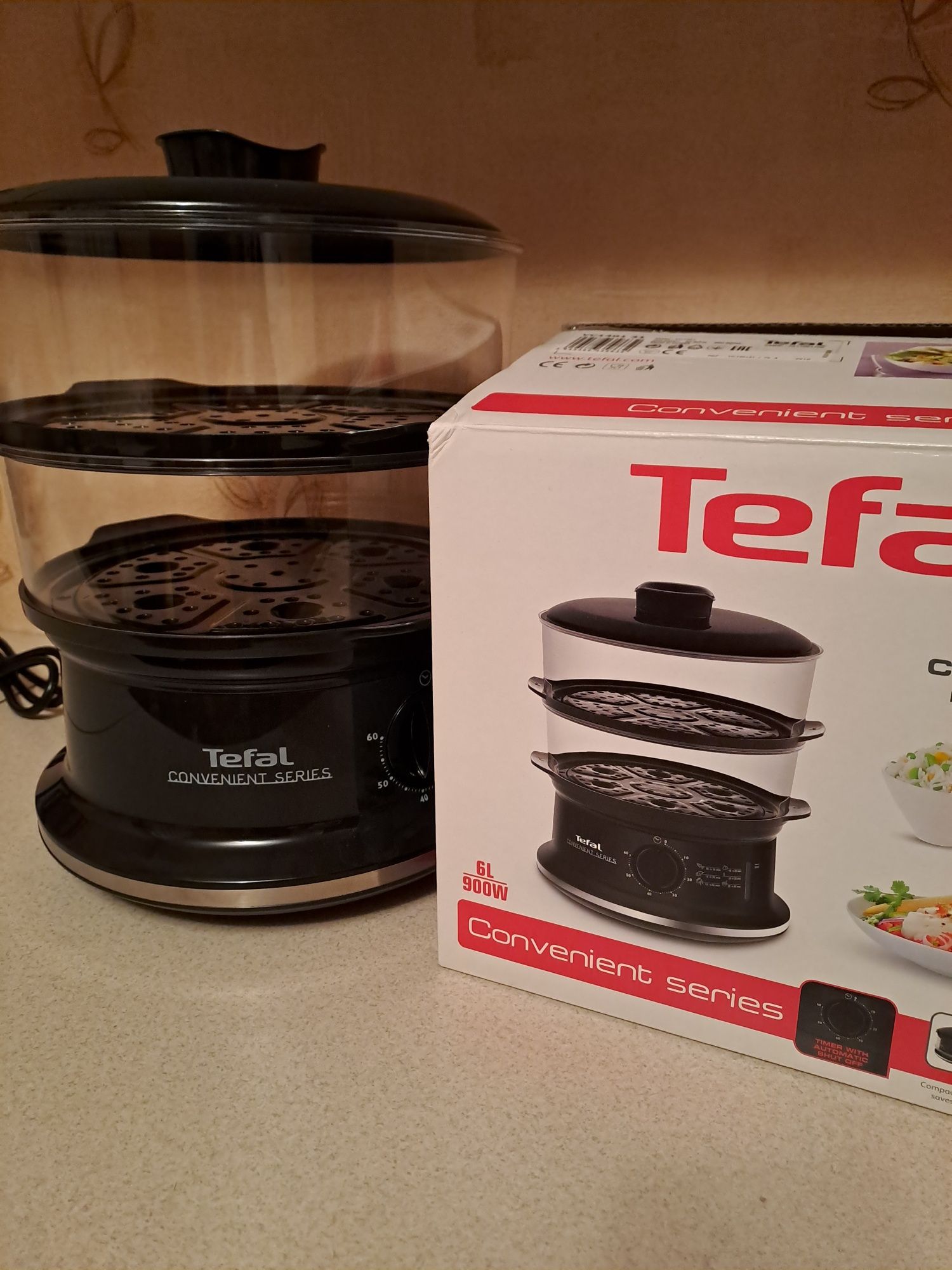 Tefal parowar nowy