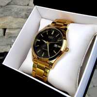Чоловічий наручний годинник в подарунковій коробці  подарок