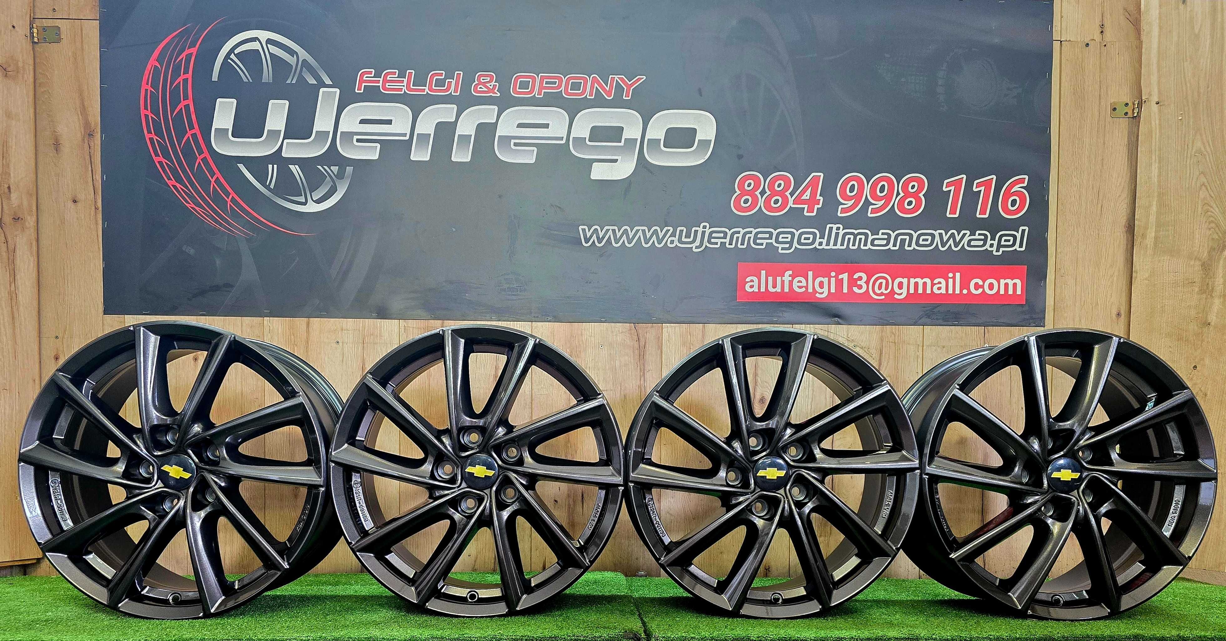 NOWE ALUFELGI CHEVROLET 17x5x115 - Captivia, Cruze, Orlando