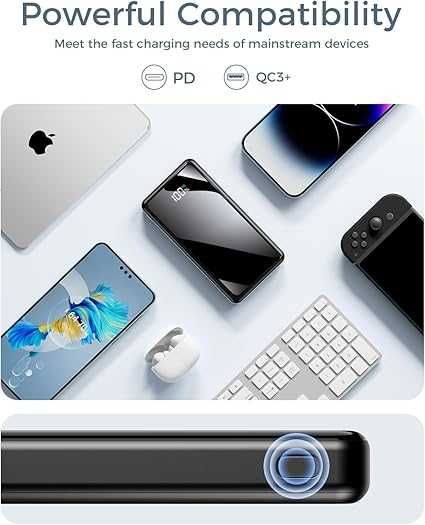 YILANS Power Bank 20000 mAh – szybkie ładowanie PD 22,5 W