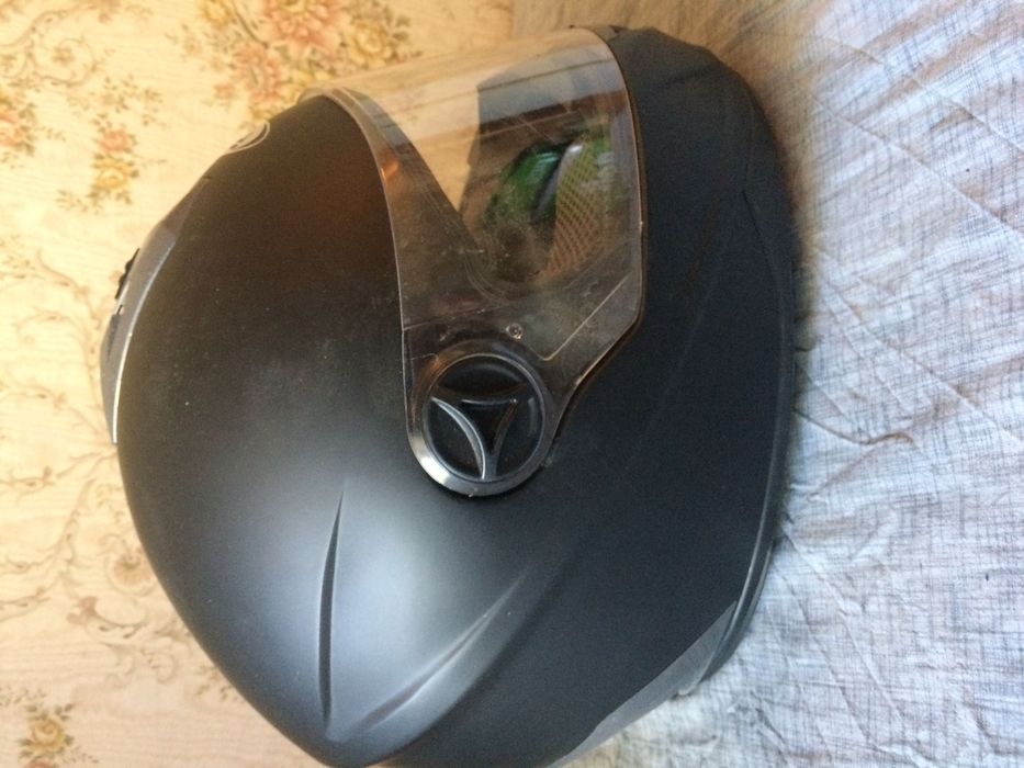 Шлем для мотоцикла FXW Helmet матовый черного цвета
