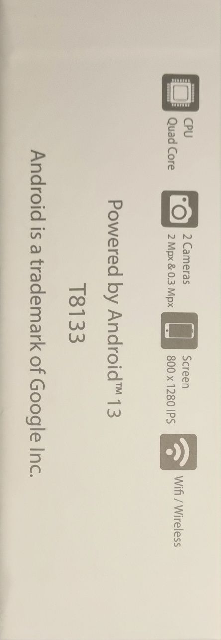 Tablet 8" Android