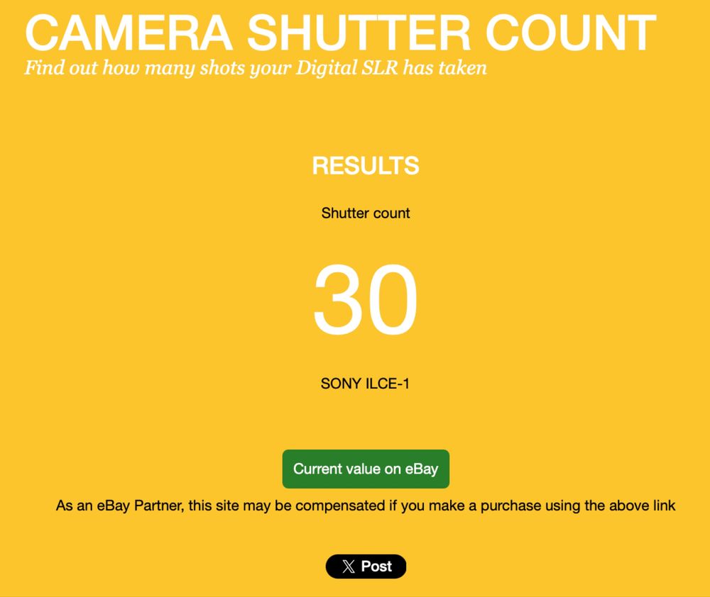 Sony A1 (corpo) - shutter com 30 disparos!!