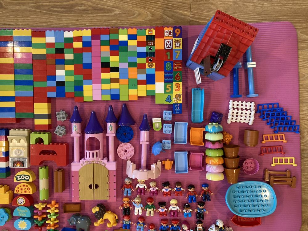 Ogromny zestaw klocków Lego Duplo