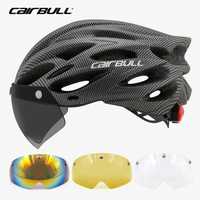 Шлем вело Carbull 3 линзы.
