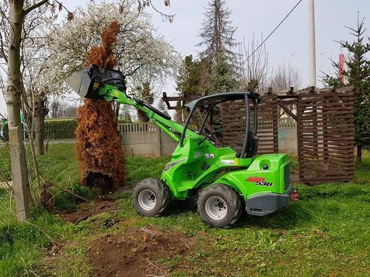 Usługi minikoparką, odwierty,przesiewanie, wykopy, niwelacja, wysiew