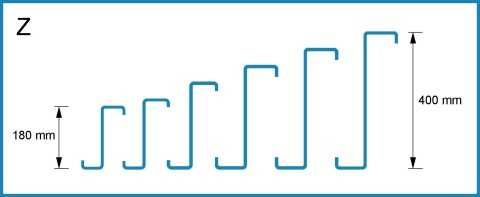 холоднокатані профіля Z. C.