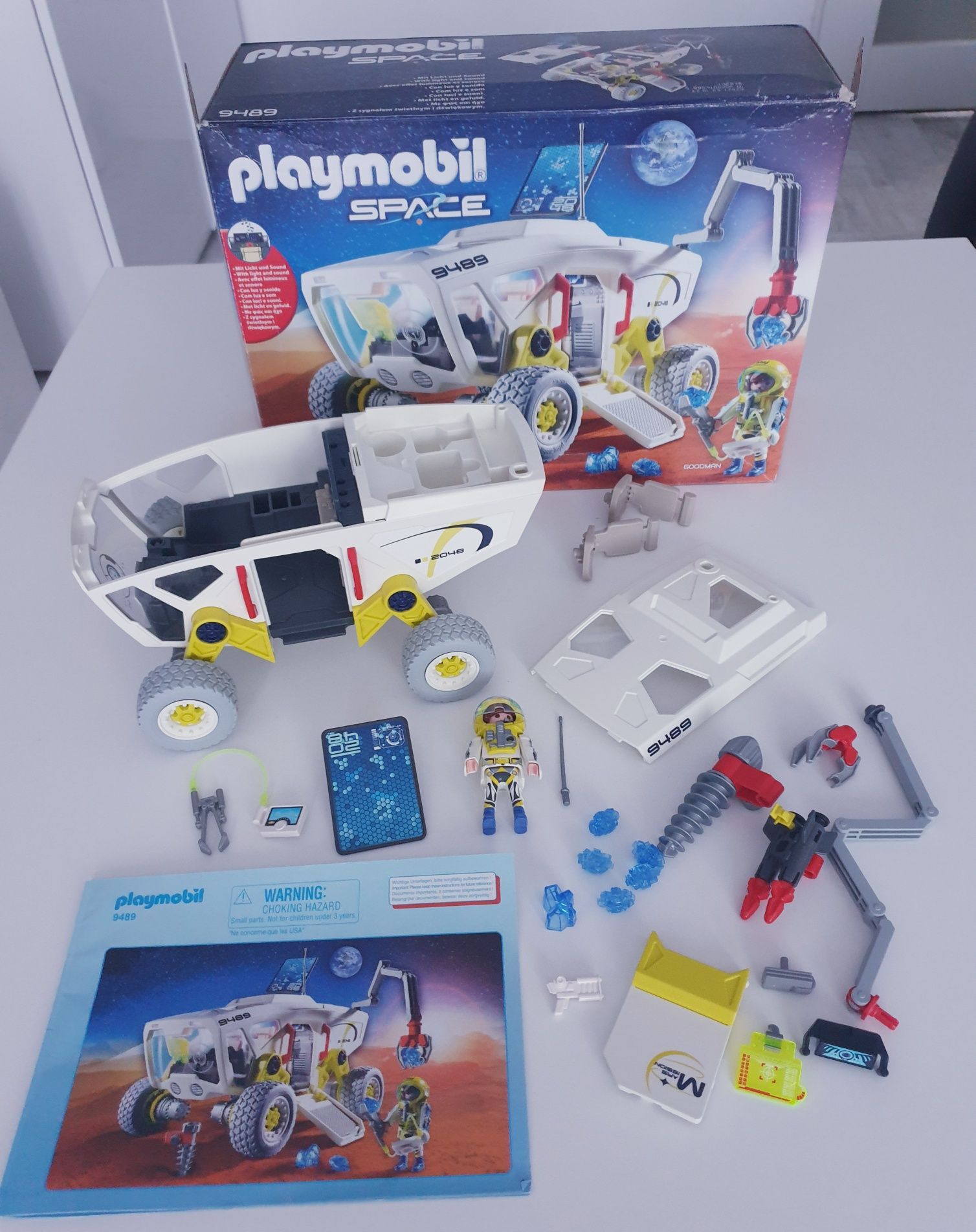 PLAYMOBIL 9489 Pojazd badawczy na Marsie