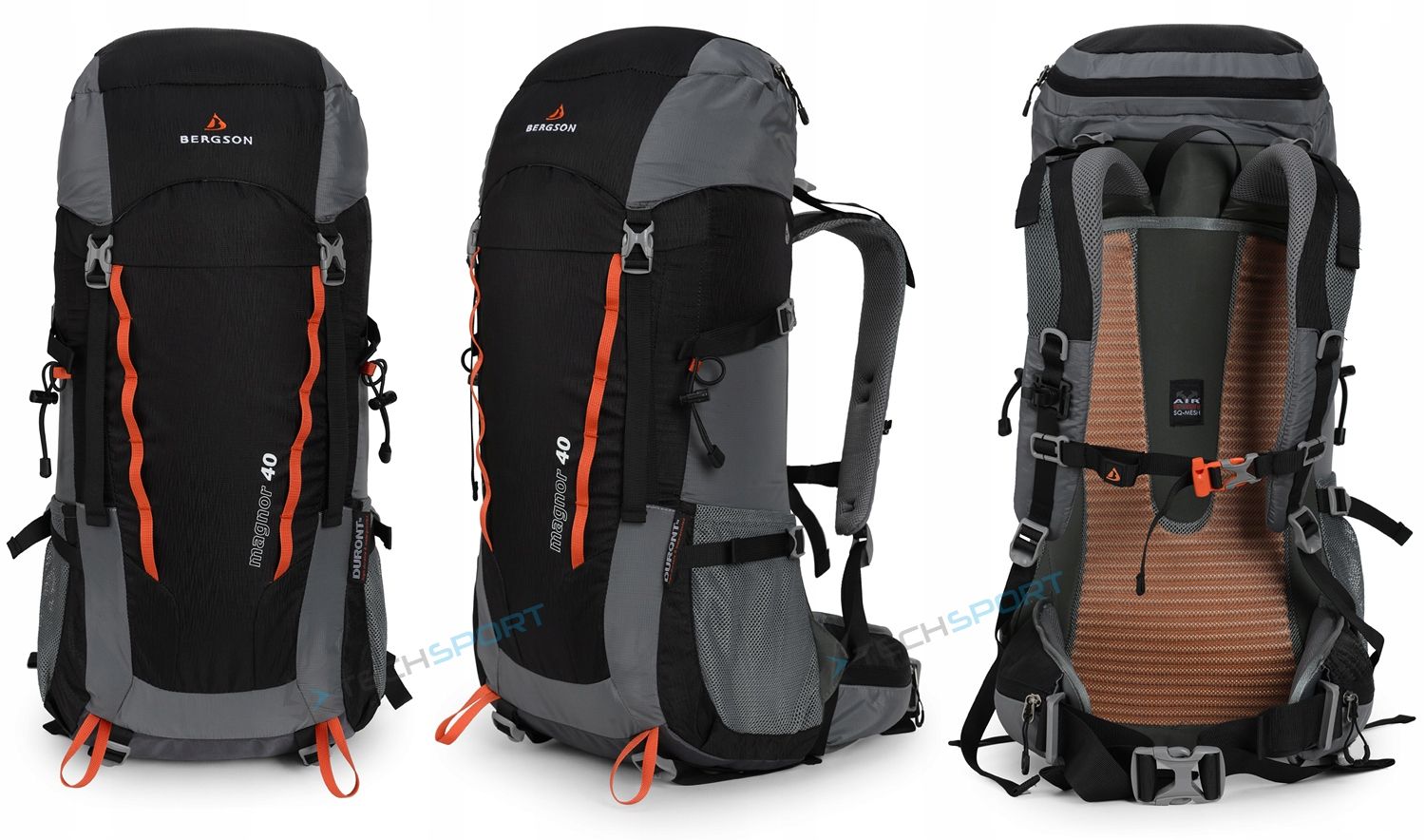 Pojemny Plecak Trekkingowy Bergson Magnor 40l