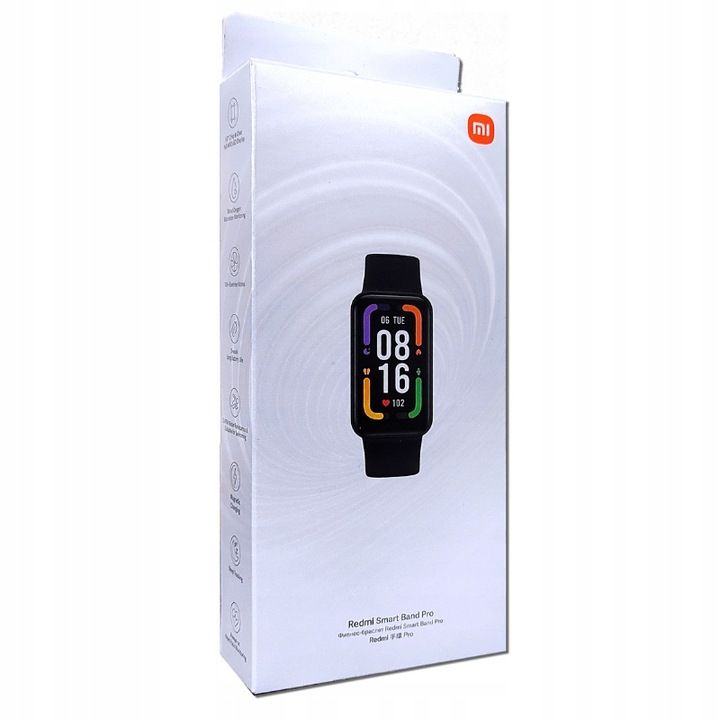 Xiaomi Smart Mi Band Pro Smartband Smartwatch Zegarek Tętno Czarny