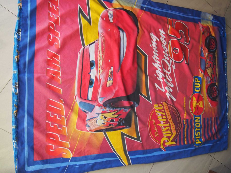 Pościel  dziecięca poszwa 190/130 cm cars