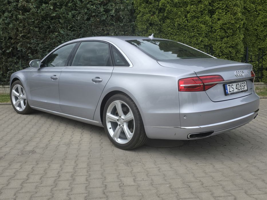 Audi A8 4,0 Tfsi 450 KM night vision,radary,tylko 90000km sliczna /zam