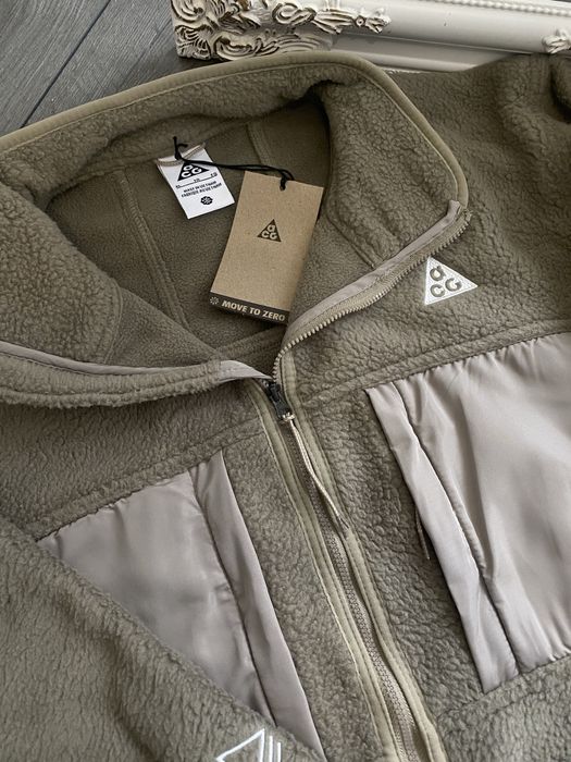 Шерпа Nike ACG Arctic Wolf, фліска, зипка, асг, кофта найк, шерпа найк