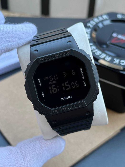Годинник Casio G-Shock DW-5600 Total Black | часы мужские касыо | A159