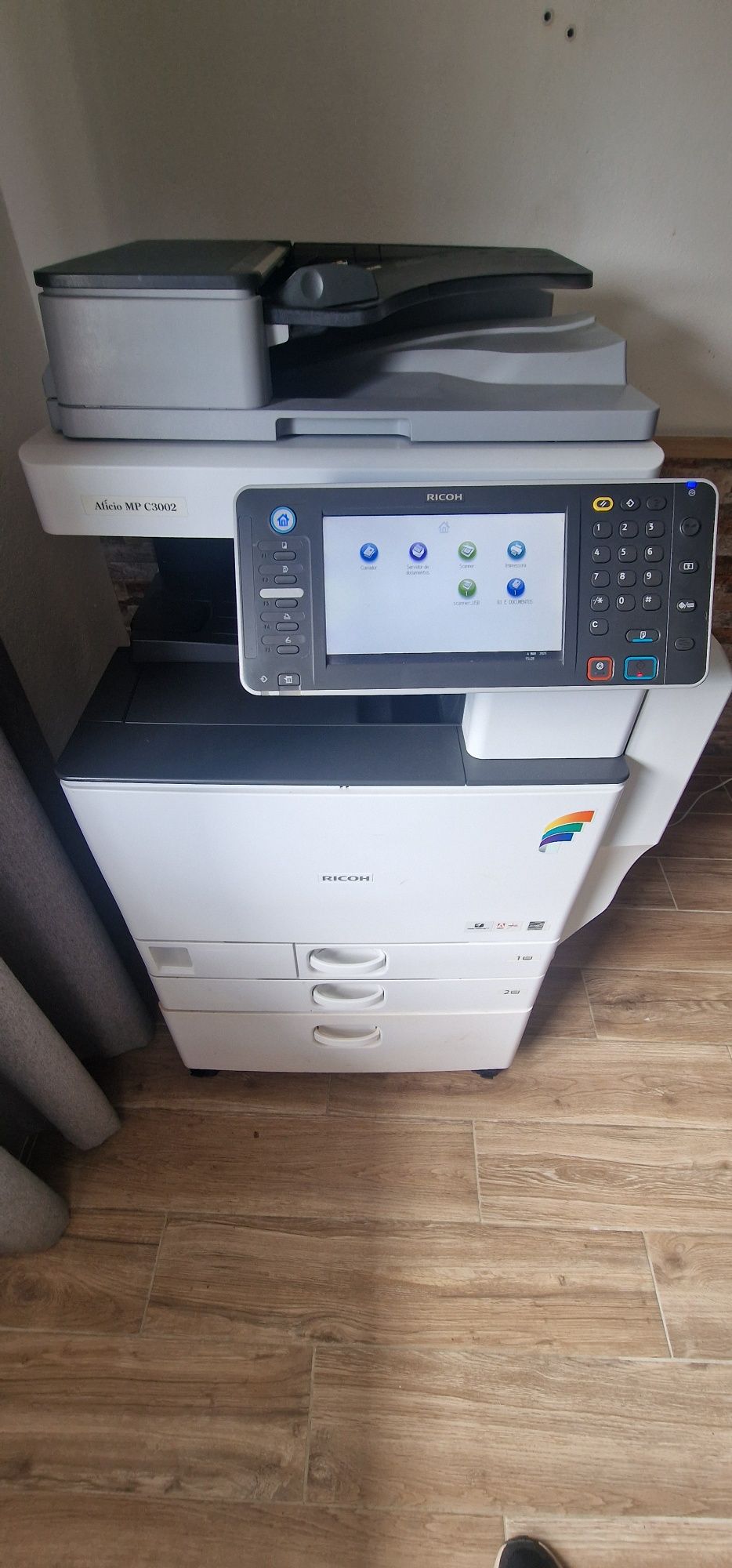 Impressora multifunções PRO RICOH MP C3002