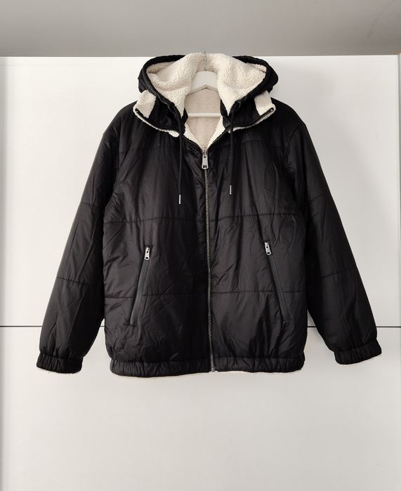Kurtka Massimo dutti 36 S baranek bomber oversize
