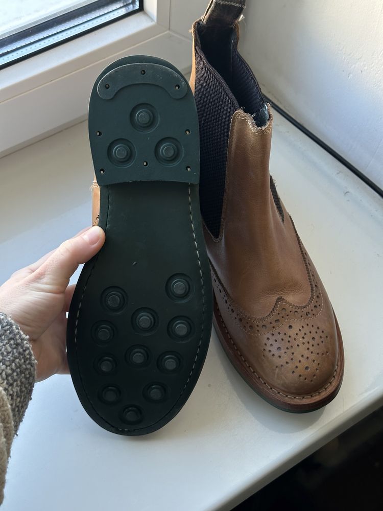 Barbour шкіряні челсі