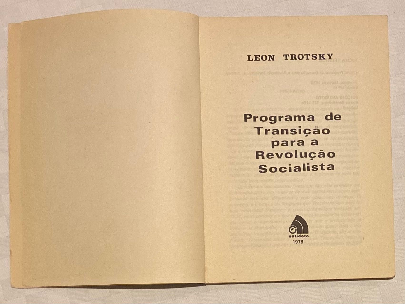 Programa de Transição para a Revolução Socialista de Leon Trotsky