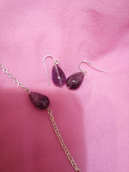 Набор украшений с камнем