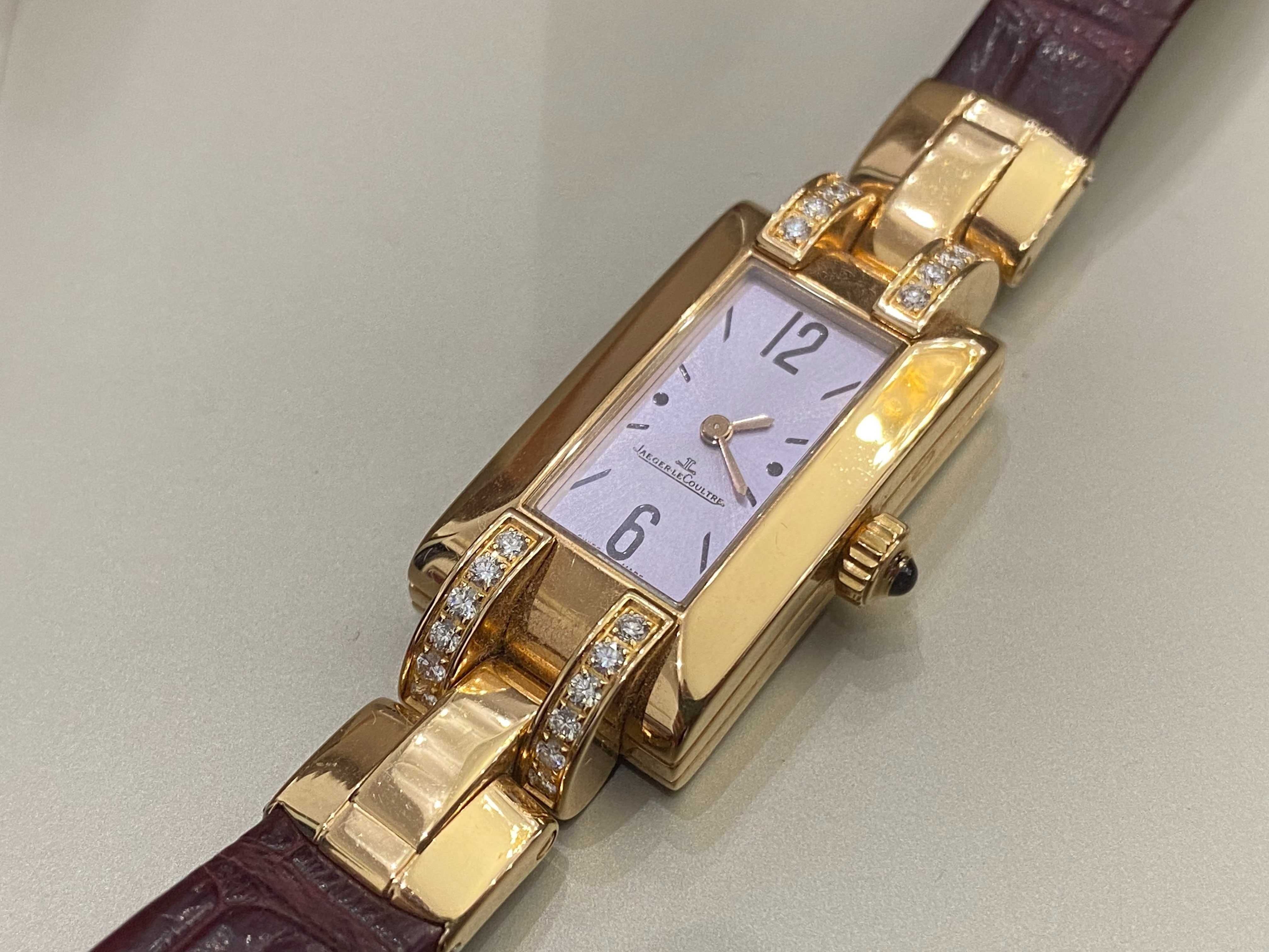 Jaeger-LeCoultre ideale золотий жіночий годинник