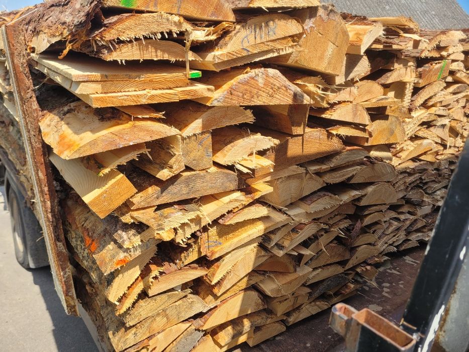 Zrzyny tartaczne drzewo opałowe