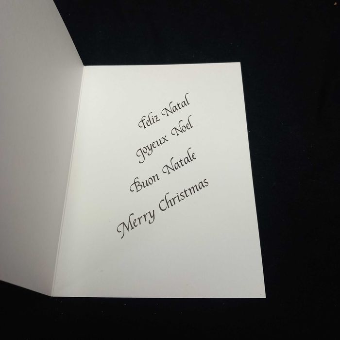 Três postais de Natal diferentes