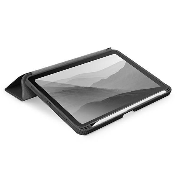 Uniq Etui Moven Ipad Mini (2021) Antimicrobial Szary/Charcoal Grey