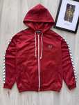Fred Perry z lampasami zip hoodie bluza rozpinana