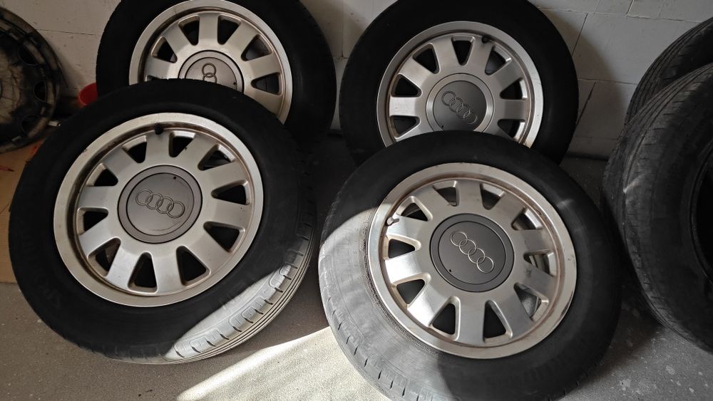 Alufelgi koła 15" AUDI 100 C2 C3 C4 A4 B5 A6 C4 C5 1995 rok