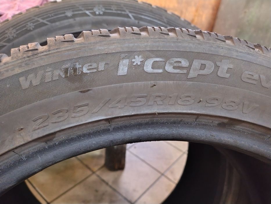 235/45/18 hankook opony zimowe 2szt evo3