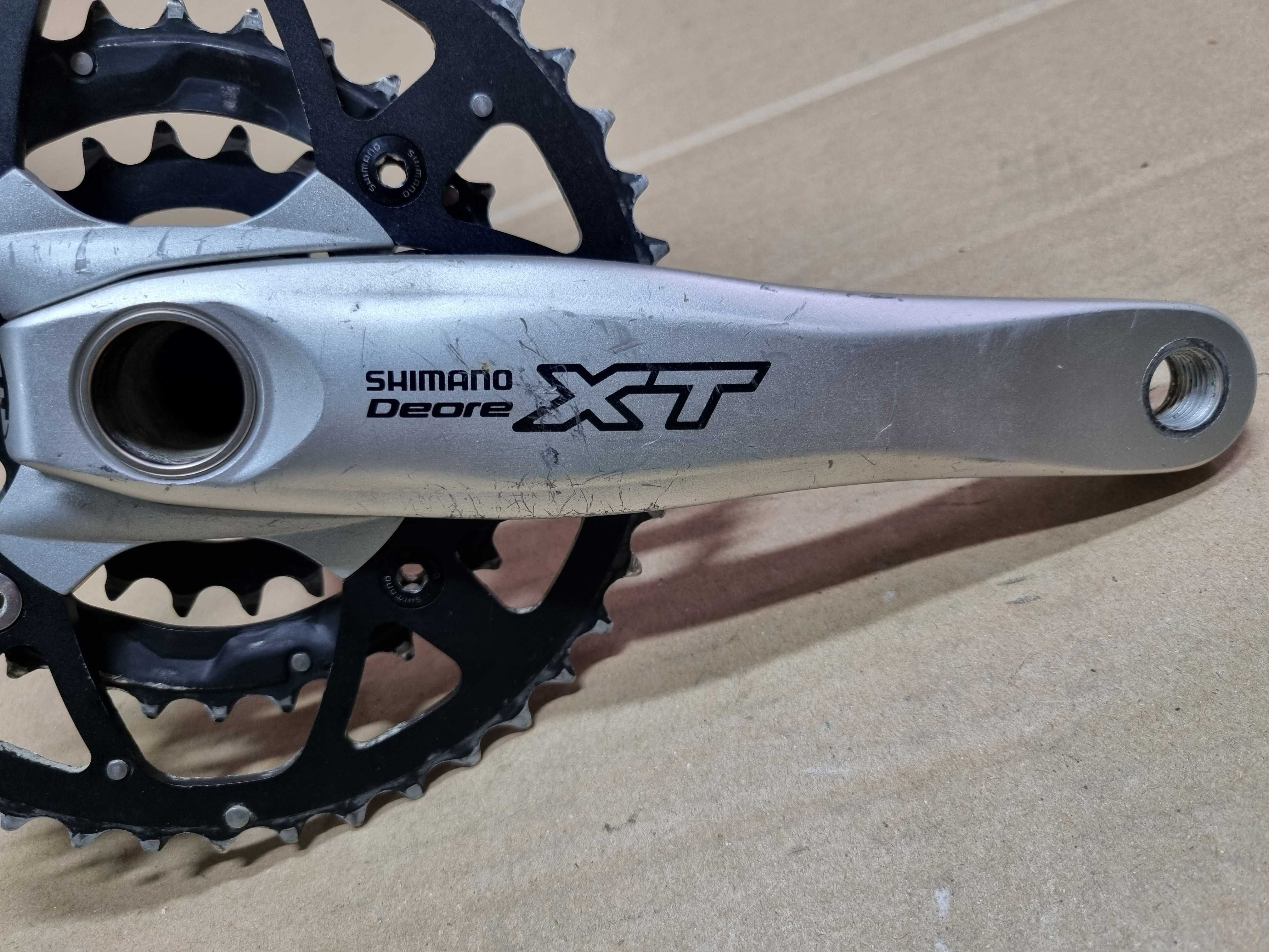 Mechanizm korbowy Deore XT m760, 175