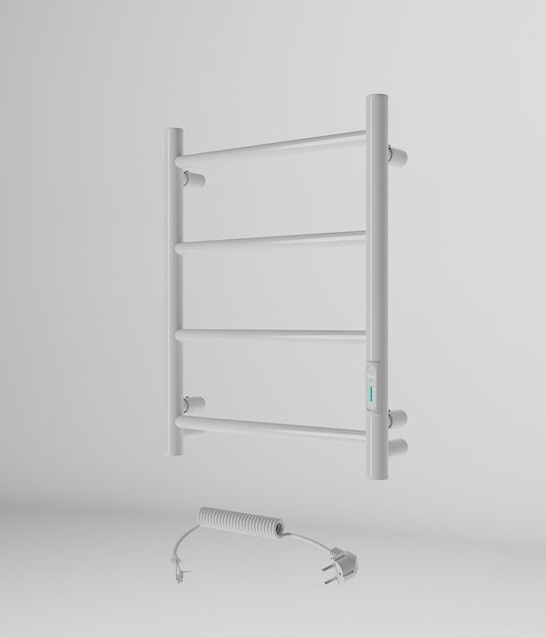 Grzejnik łazienkowy elektryczny energooszczędny Ladder 510x400 mm biał