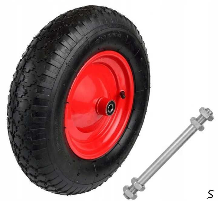 Kółko 4.00-8 koło 400x8 do taczki 400-8 z osią