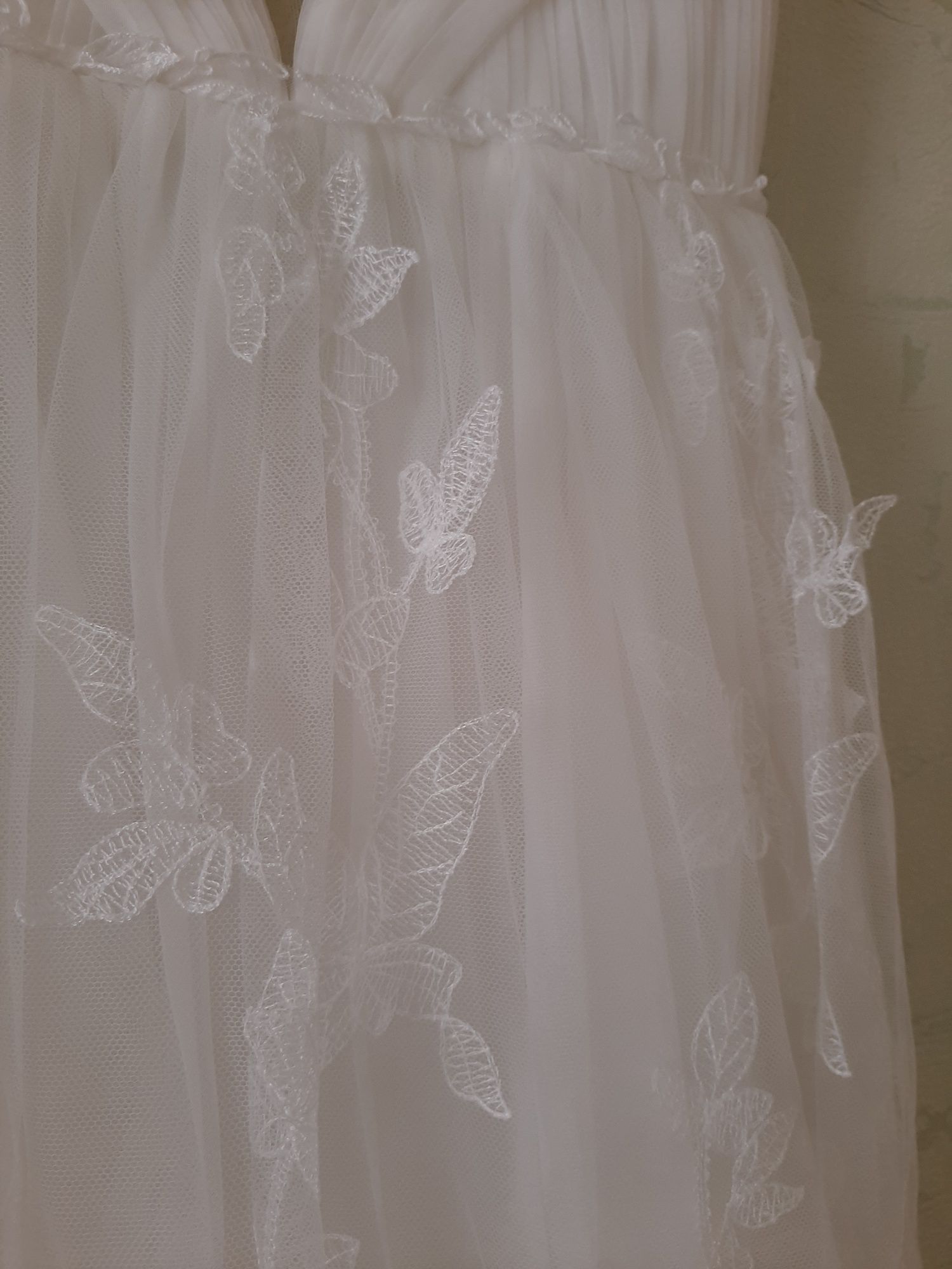 Итальянское свадебное платье, размер 42-44 (XS-S)