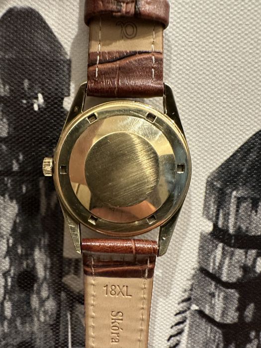 Złoty zegarek Girard Perregaux 18 k automat