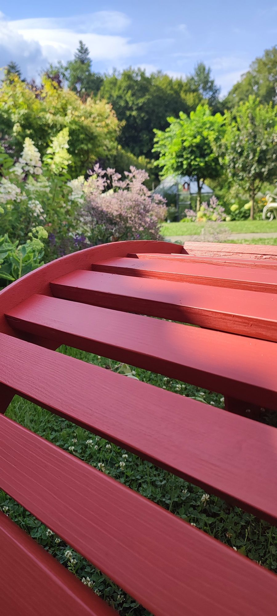 Bujak montessori ze zjeżdżalnią faluńska czerwień