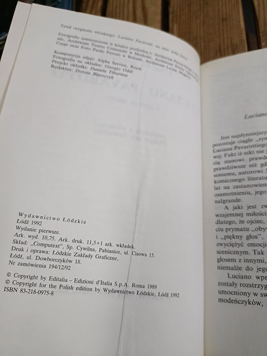 Luciano Pavarotti legenda opery