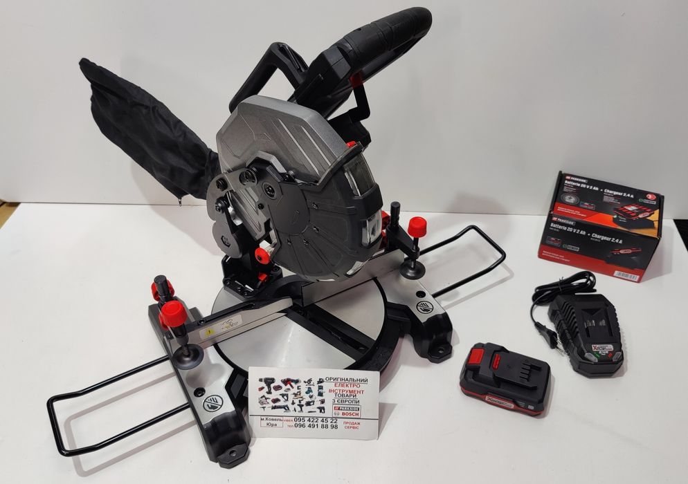 НОВ акумуляторн БЕСЩОТ торцовка GERMAN Parkside PAKSP 20/аккумулялятор