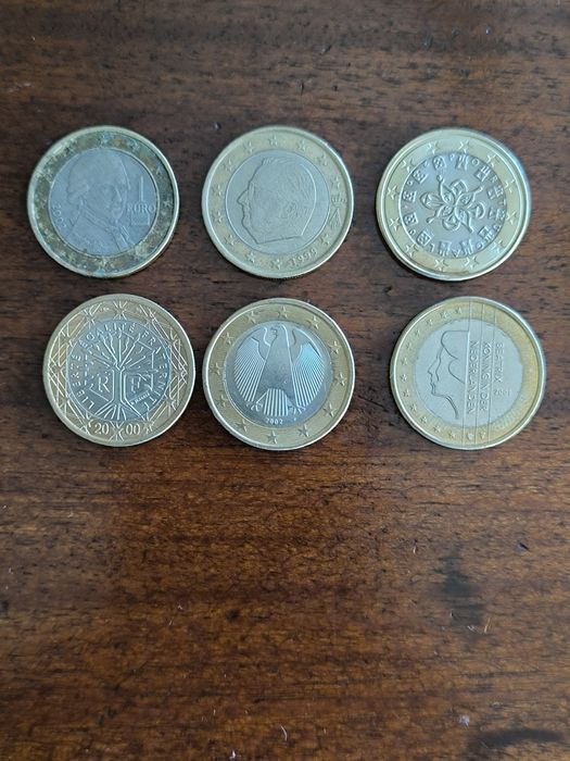 Moedas Euro Portugal 2002 série completa (não circuladas)