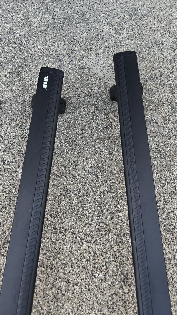 Jak nowy Bagażnik dachowy relingi THULE Wingbar 961B (711220) 118 cm T
