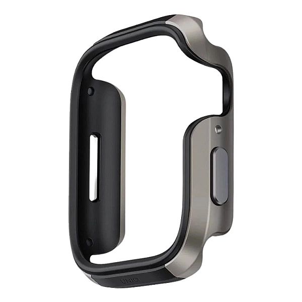 Etui UNIQ Valencia na Apple Watch 10/46 mm - srebrne