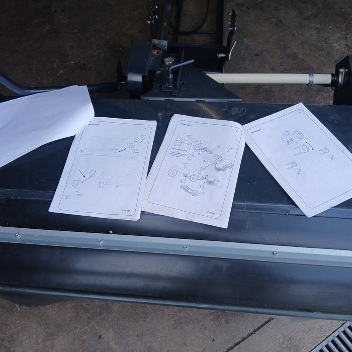 Traktorek kosiarka Husqvarna TC CTH LT  Zamiatarka