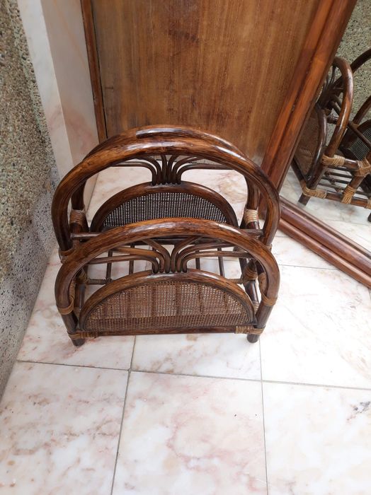 Porta revistas Bambu