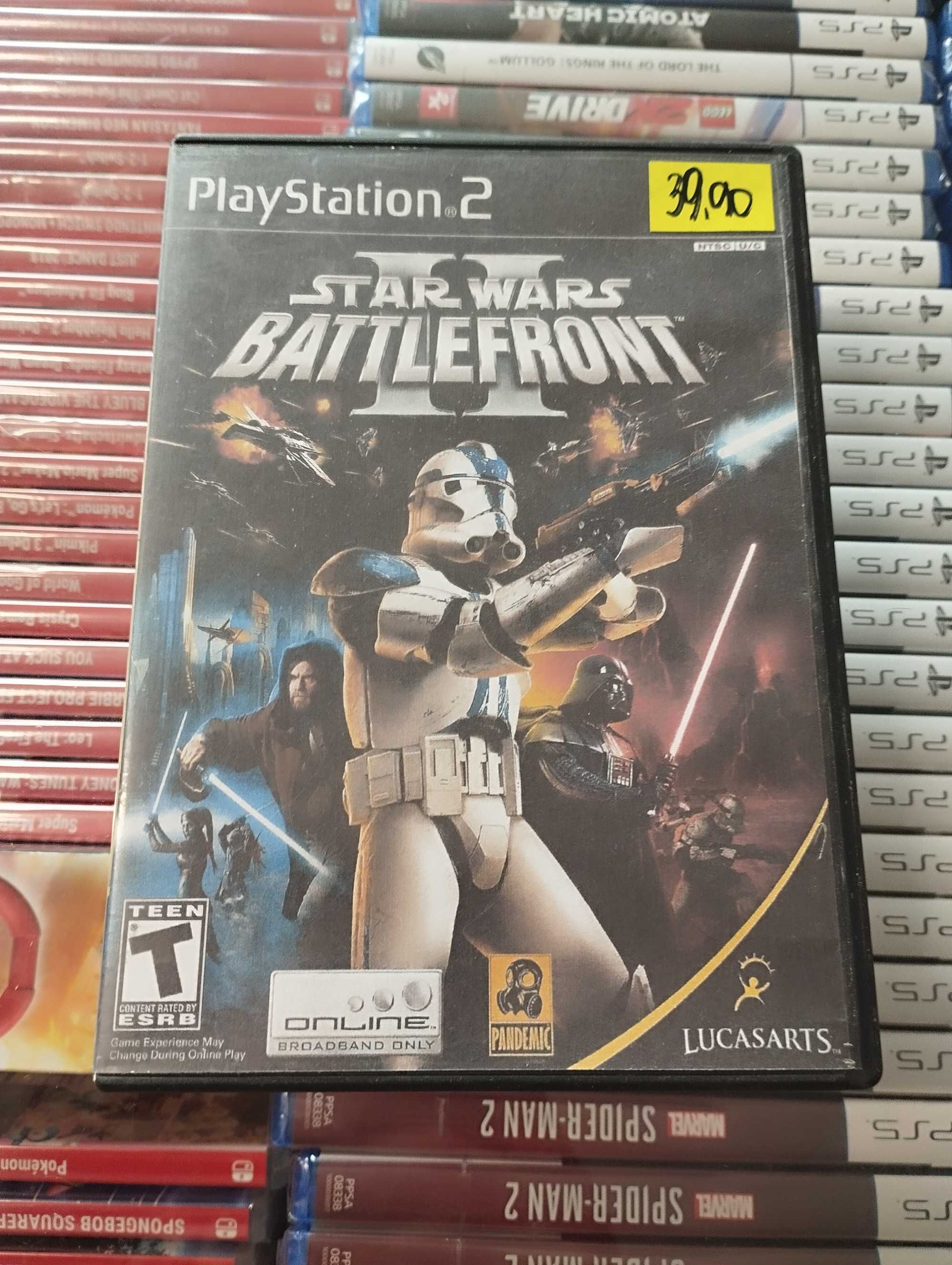NTSC USA Star Wars: Battlefront II (2005) [PS2]