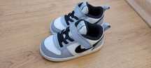 Nike białe buty na rzepy