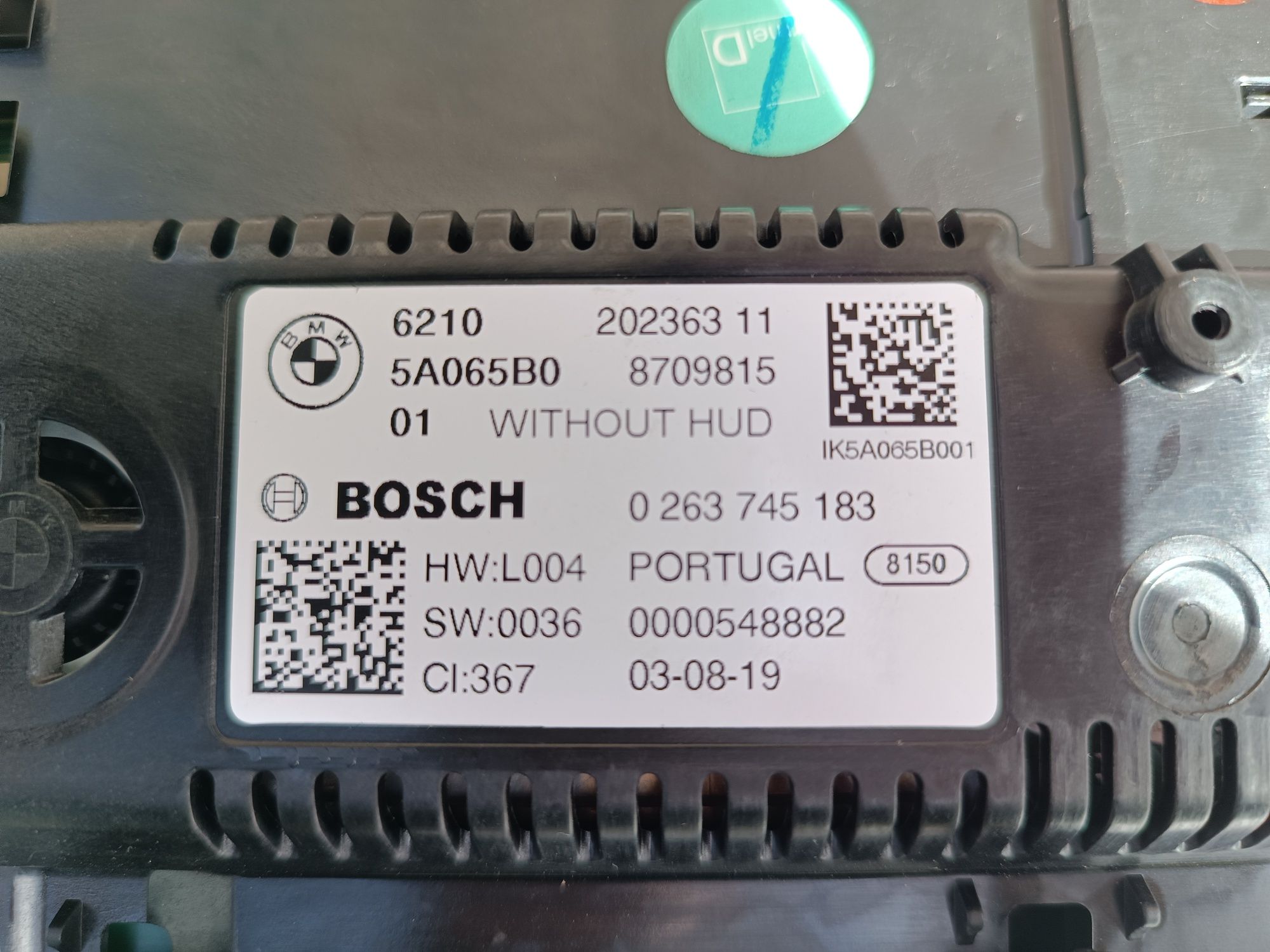 BMW g20 приборная панель led