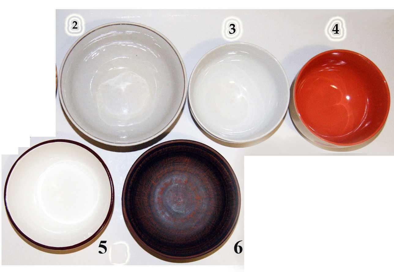 Керамические тарелки миски Керамическая посуда СССР Тарелка для супа
